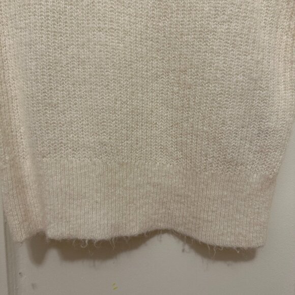 Cozy Cream Knit Sleeveless Sweater Vest - Picture 7 of 8